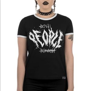 Killstar Anti People Ringer Top